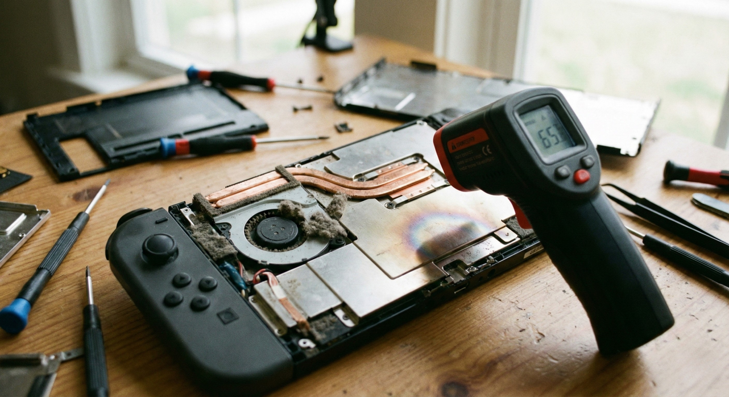 Switchが熱い・高温でスリープする原因と対処法｜ファンがうるさい/強制終了の修理目安も解説