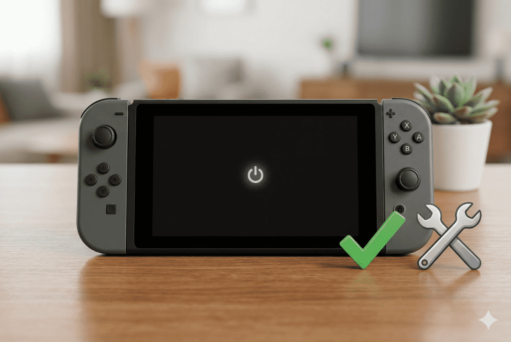 【Switch修理】電源が入らない・画面が真っ暗！すぐ試せる対処法と原因をプロが解説