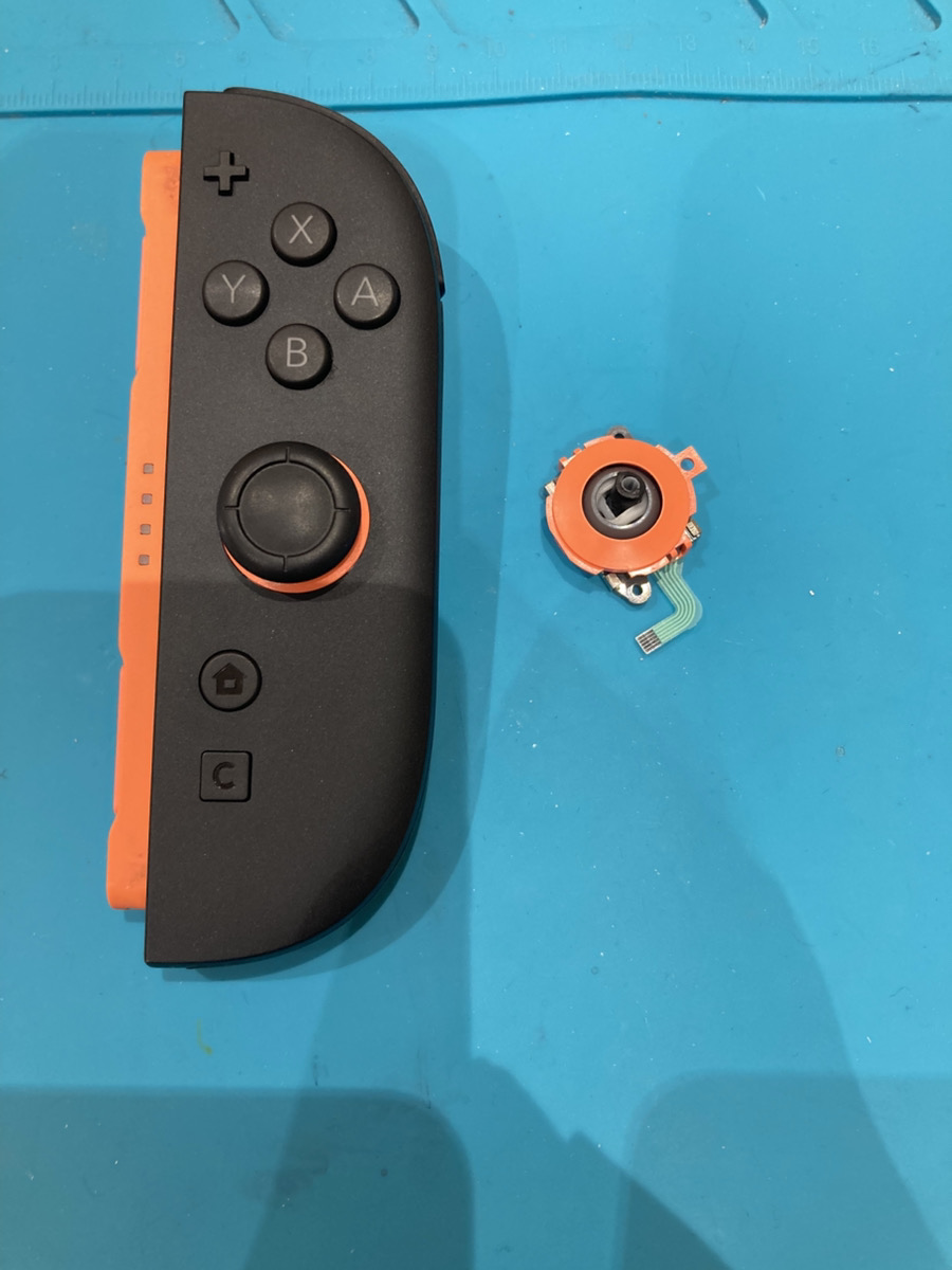 使用していたら折れてしまった！Switch2右側のジョイスティックのパーツ交換修理！