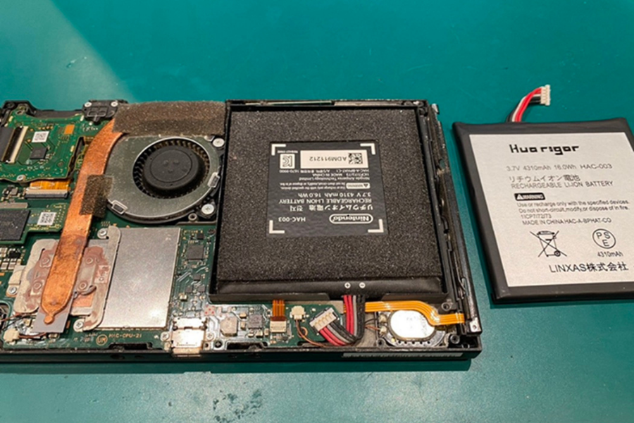 Nintendo Switch バッテリー交換のご案内です！