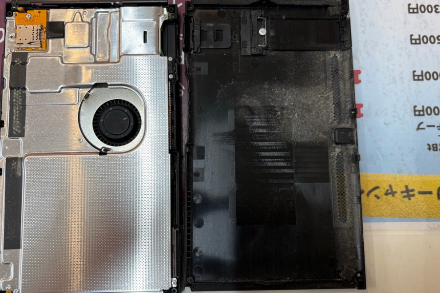 Nintendo Switch本体が熱くなる原因は内部の埃かも？クリーニングで改善した事例｜SwitchMaster五反田店