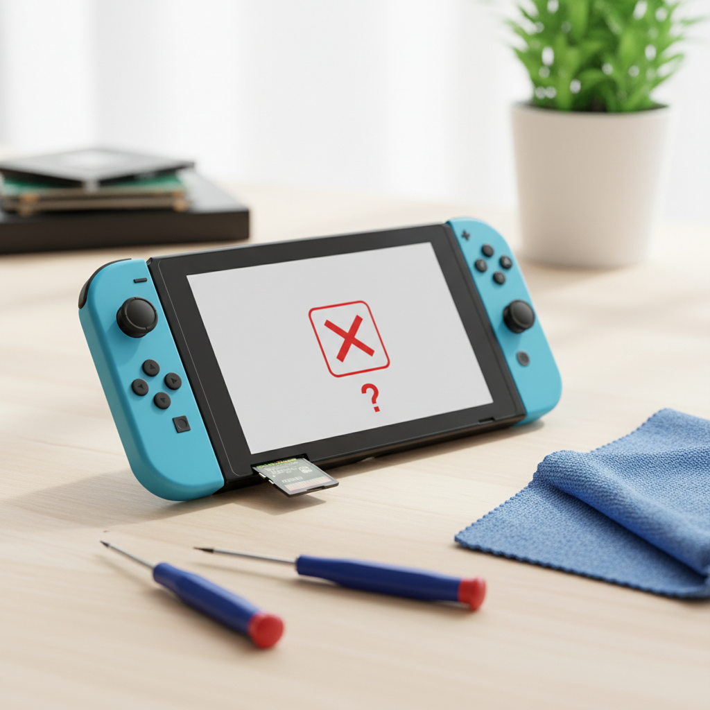 SwitchのSDカードエラー原因と修理費用｜専門店が解説